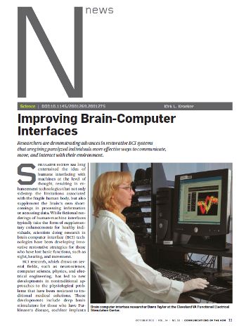 Improving Brain-Computer Interfaces